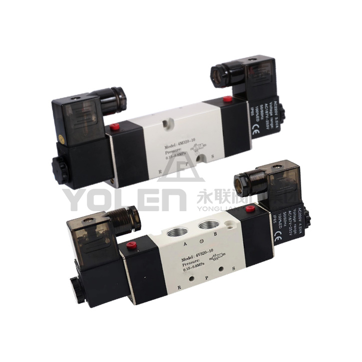 4M雙控板式電磁閥/雙控管式電磁閥
